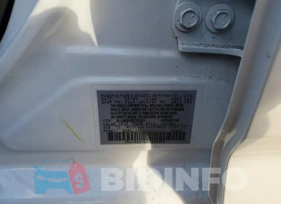 3N1AB8DV6SY224324 Photo# 12