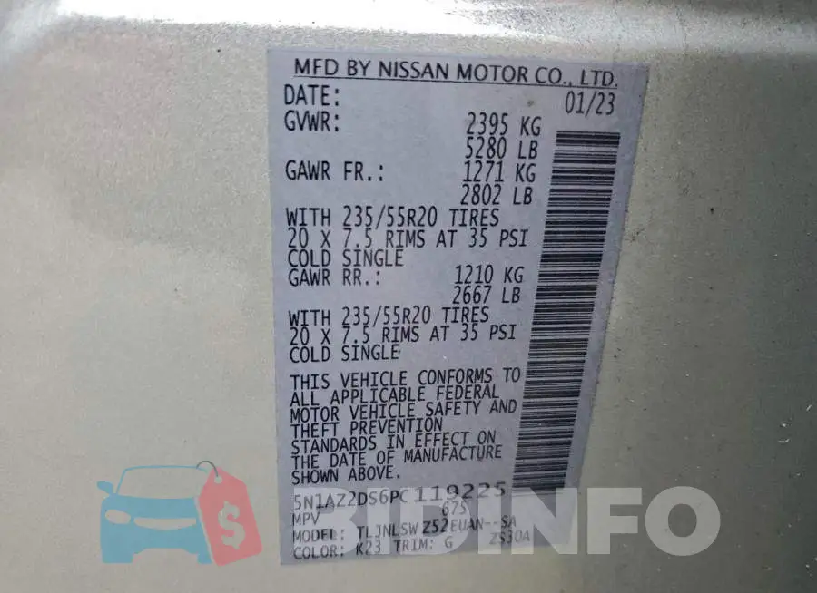 5N1AZ2DS6PC119225 Photo# 13