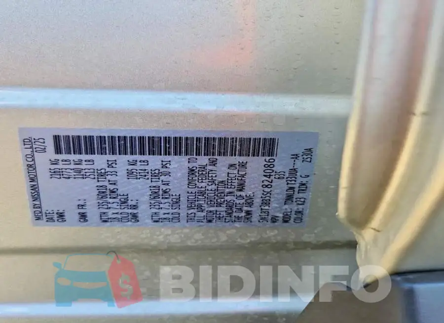 5N1BT3BB5SC824086 Photo# 14