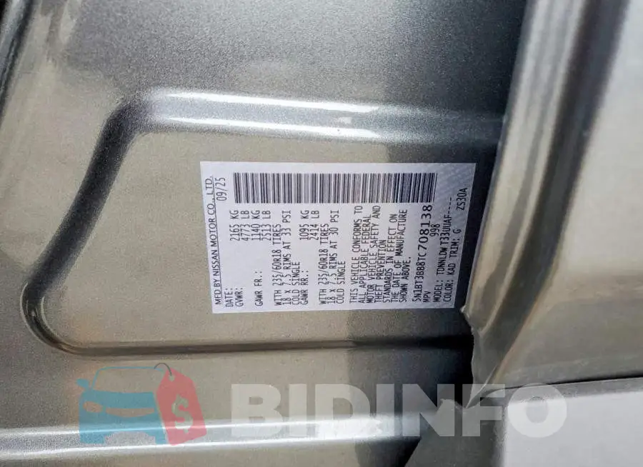 5N1BT3BB8TC708138 Photo# 12