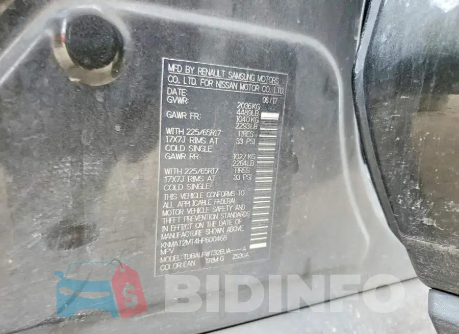 KNMAT2MT4HP600468 Photo# 13