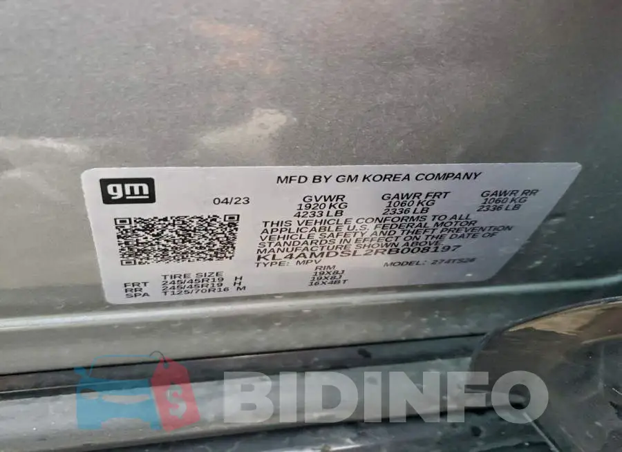 KL4AMDSL2RB008197 Photo# 13