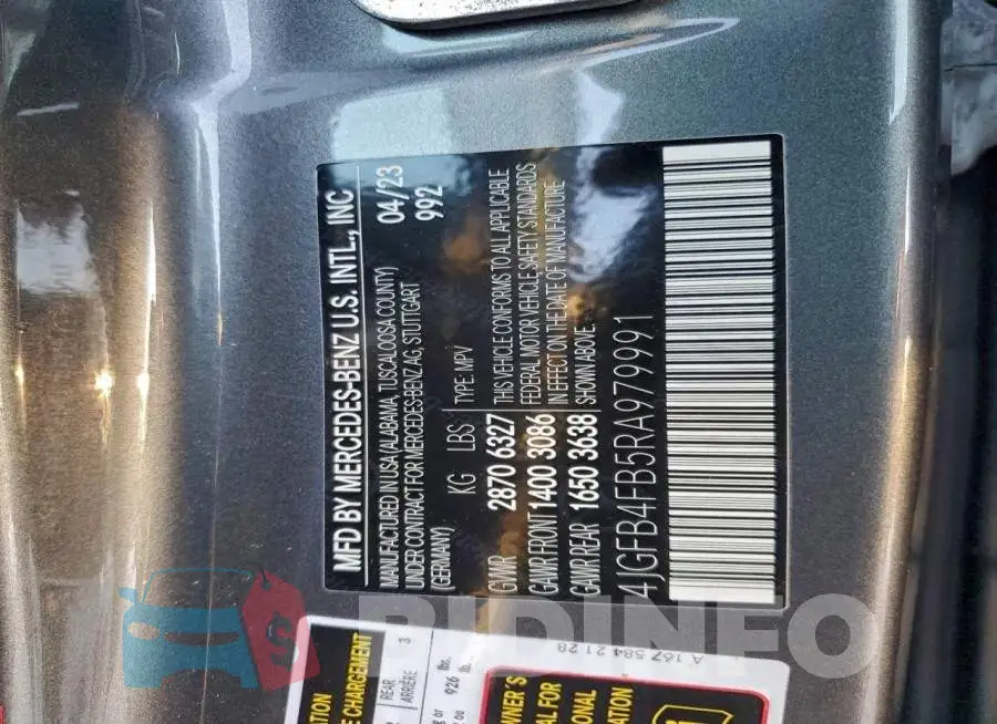 4JGFB4FB5RA979991 Photo# 14