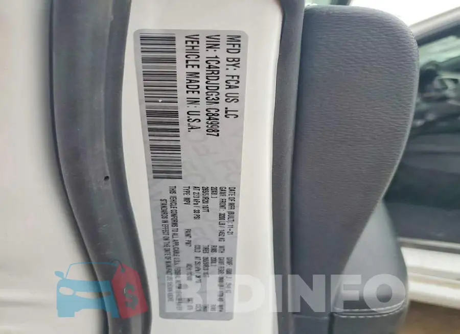 1C4RDJDG3MC849987 Photo# 13