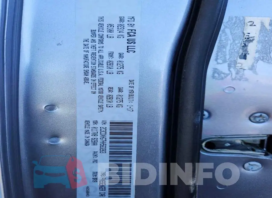 2C3CDXHG7HH563263 Photo# 13