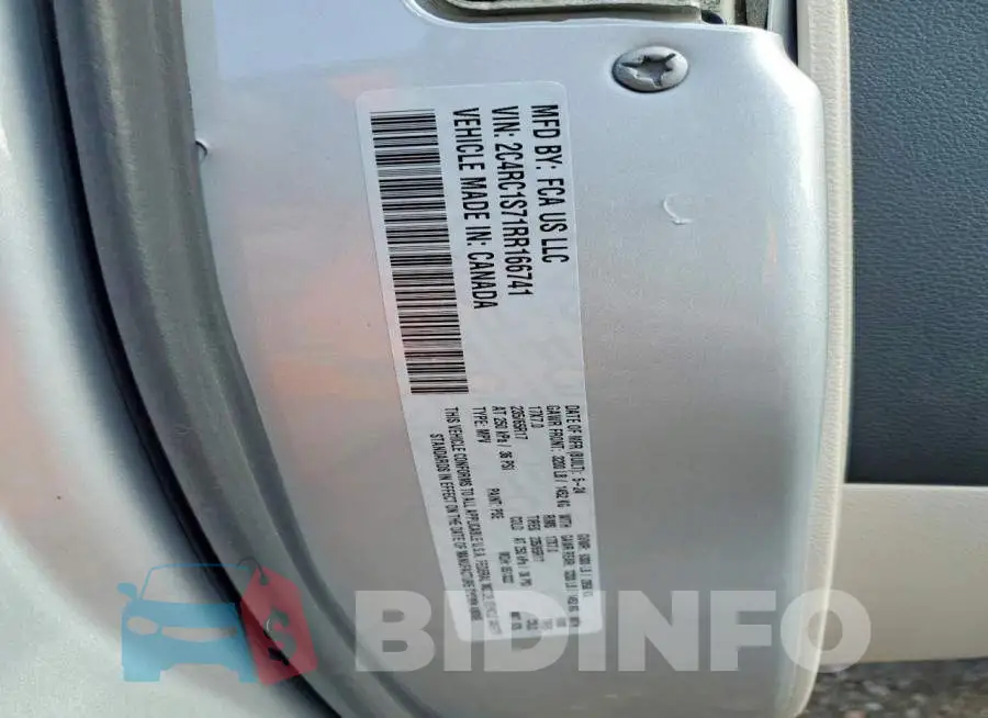 2C4RC1S71RR166741 Photo# 13