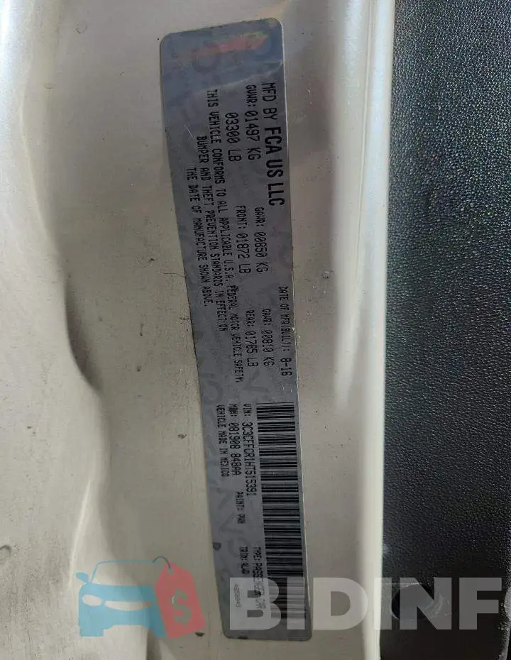 3C3CFFCR1HT515391 Photo# 13