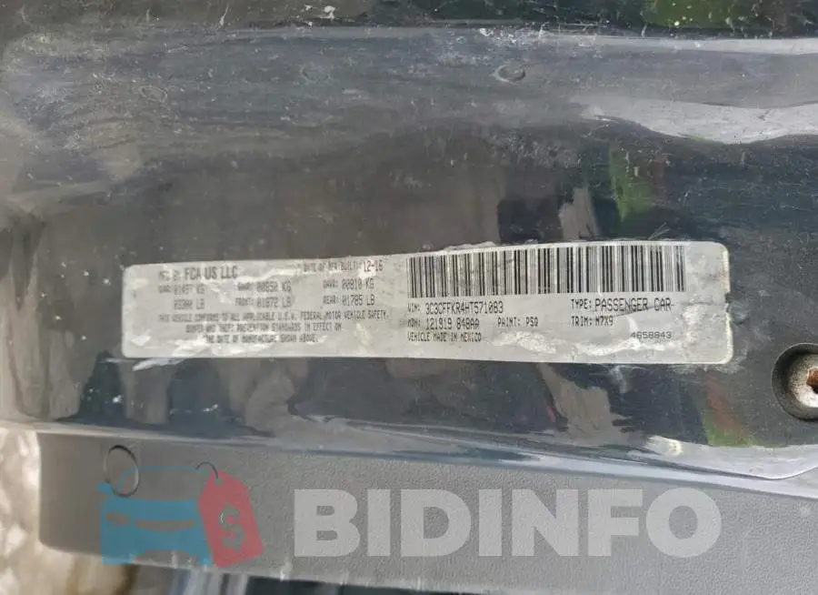 3C3CFFKR4HT571083 Photo# 12