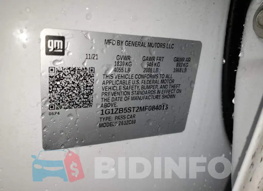 1G1ZB5ST2MF084016 Photo# 12