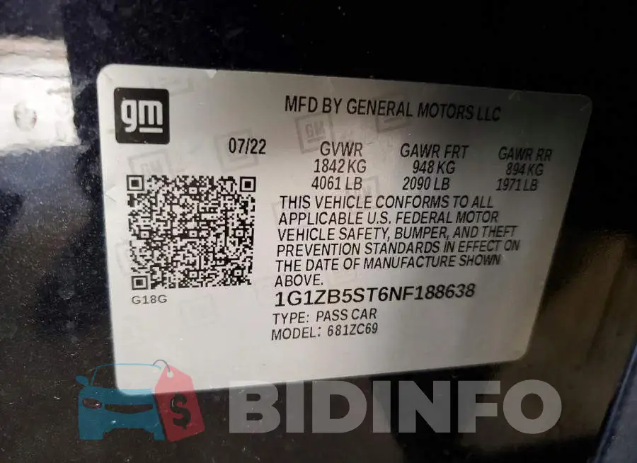 1G1ZB5ST6NF188638 Photo# 12