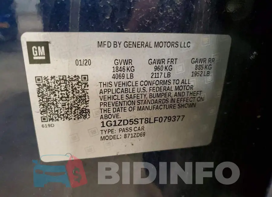 1G1ZD5ST8LF079377 Photo# 12