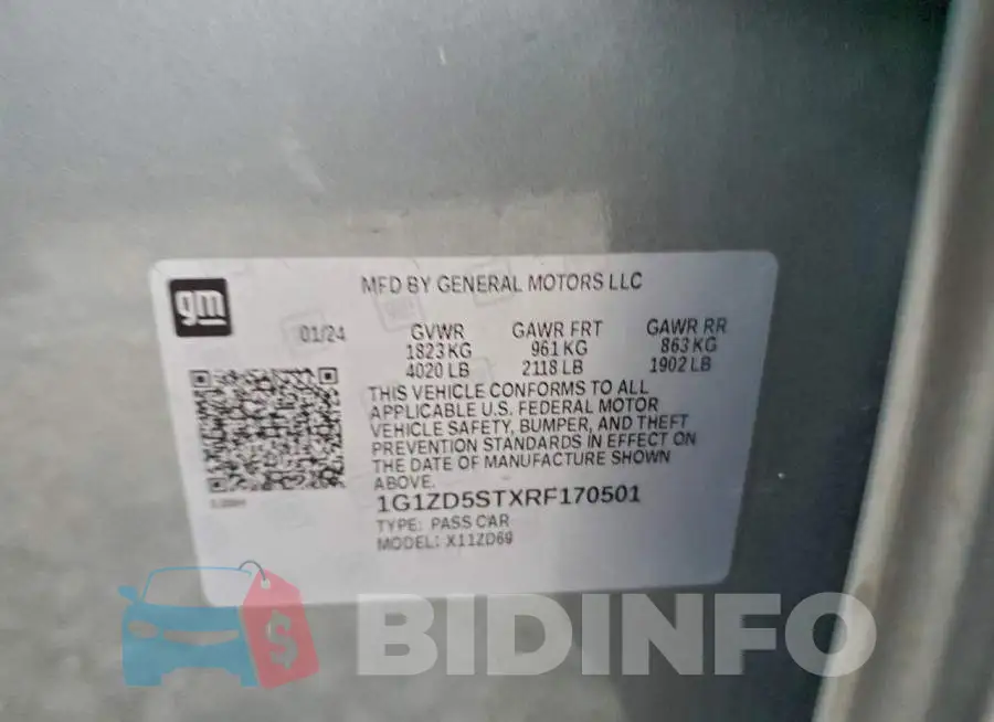 1G1ZD5STXRF170501 Photo# 13