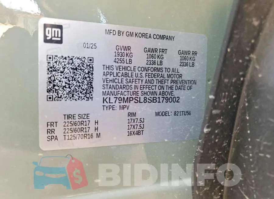 KL79MPSL8SB179002 Photo# 14