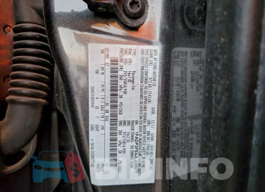1FADP3FE4JL228977 Photo# 12