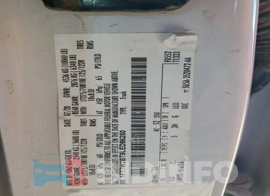 1FT7W2BT9LED86280 Photo# 12