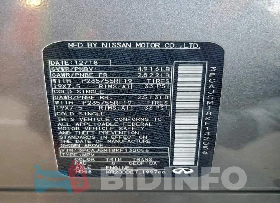 3PCAJ5M18KF132056 Photo# 12