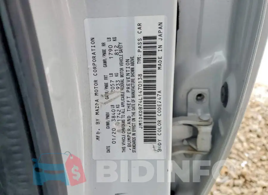 JM1DKDB74L1470138 Photo# 14