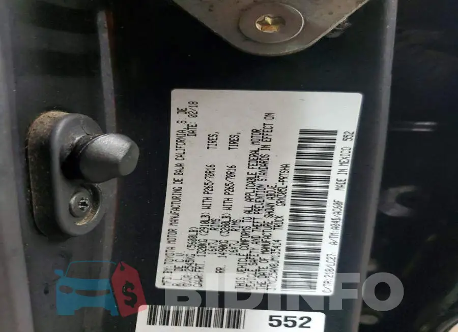 3TMCZ5AN8JM135414 Photo# 12
