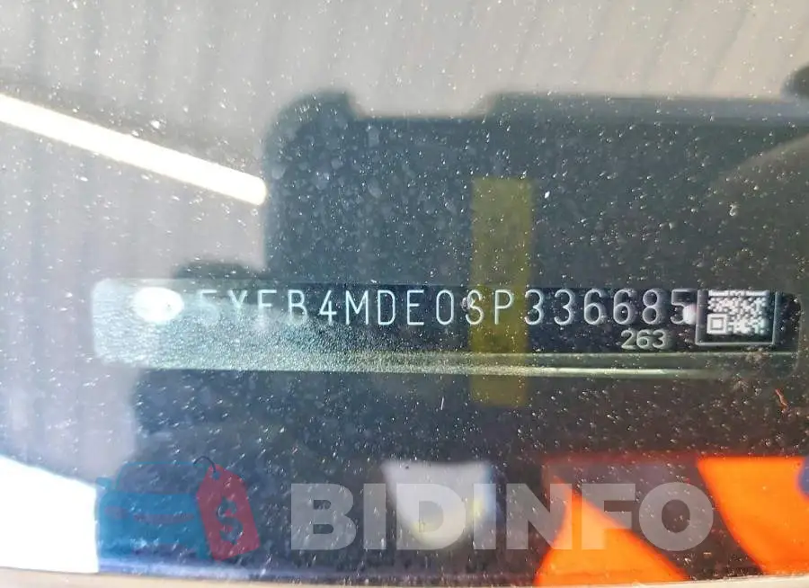5YFB4MDE0SP336685 Photo# 12
