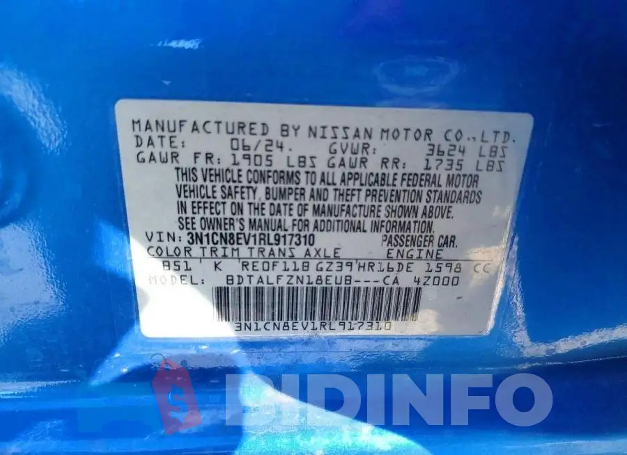 3N1CN8EV1RL917310 Photo# 13