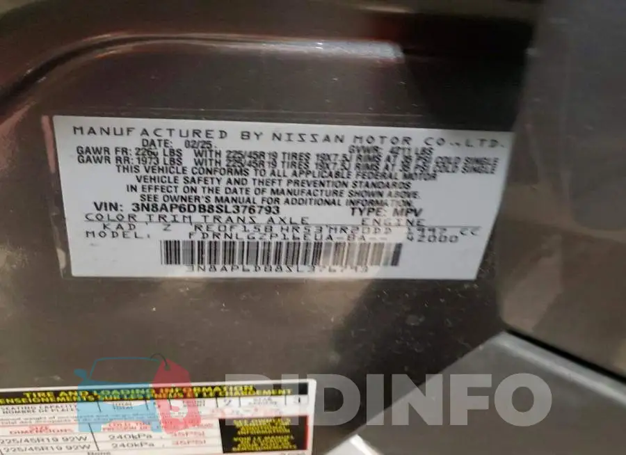 3N8AP6DB8SL376793 Photo# 14