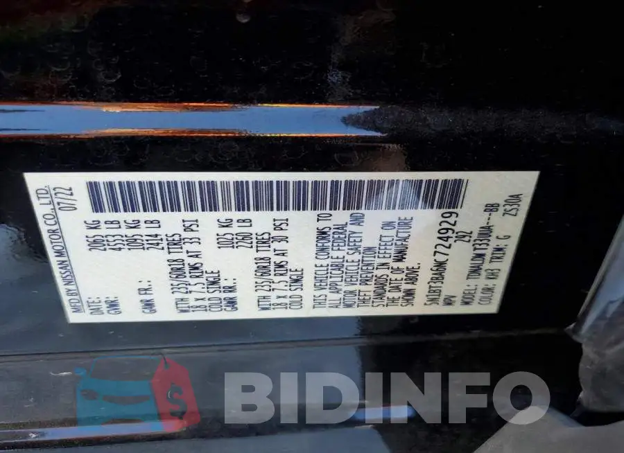 5N1BT3BA6NC724929 Photo# 13