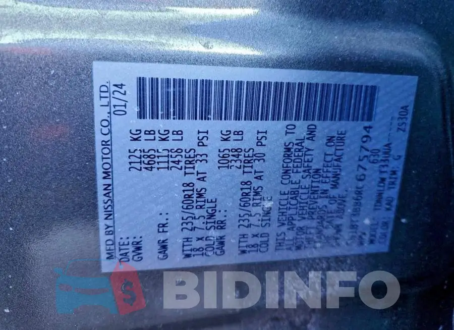 5N1BT3BB6RC675794 Photo# 13