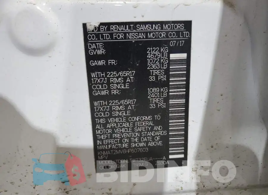 KNMAT2MV6HP607603 Photo# 13