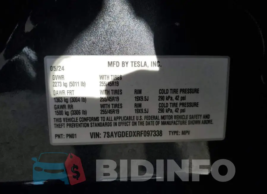 7SAYGDEDXRF097338 Photo# 13