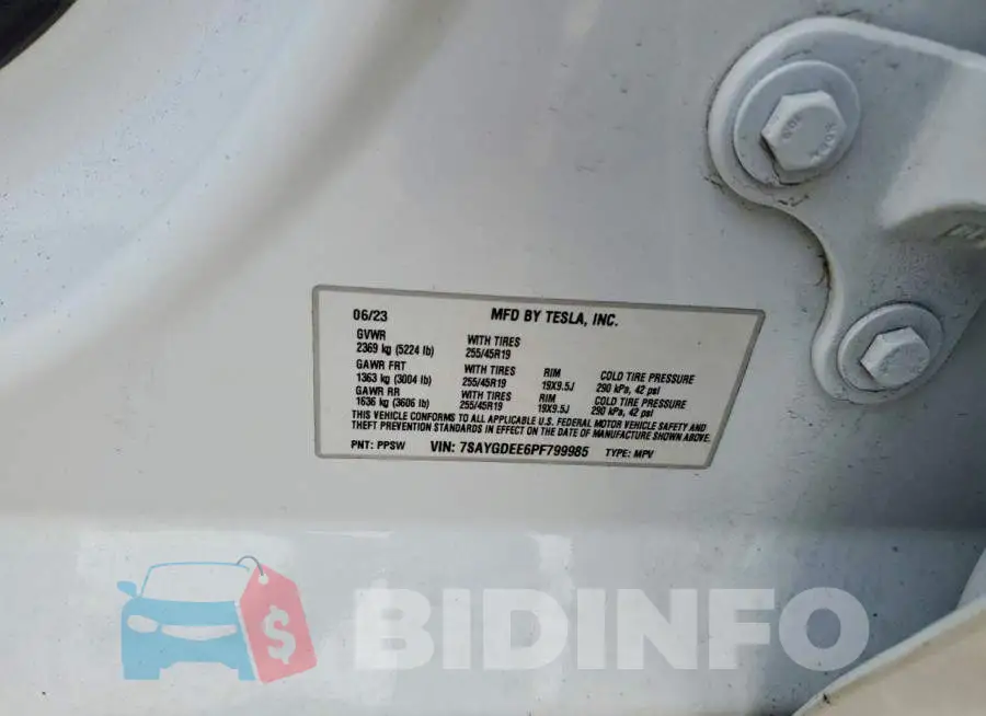 7SAYGDEE6PF799985 Photo# 13