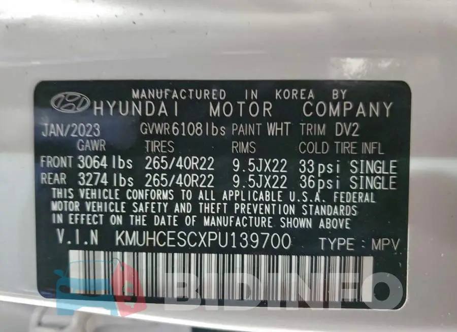 KMUHCESCXPU139700 Photo# 14