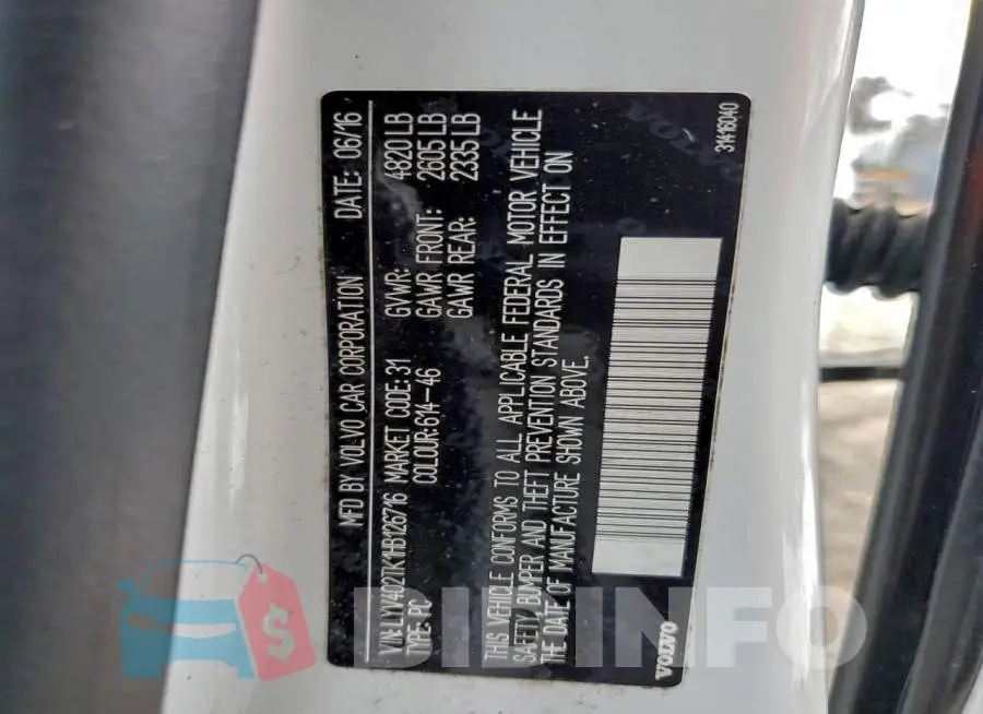 LYV402TK1HB126716 Photo# 12