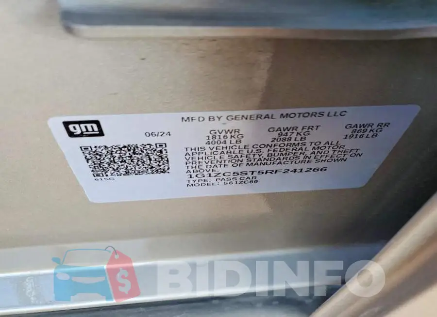 1G1ZC5ST5RF241266 Photo# 12