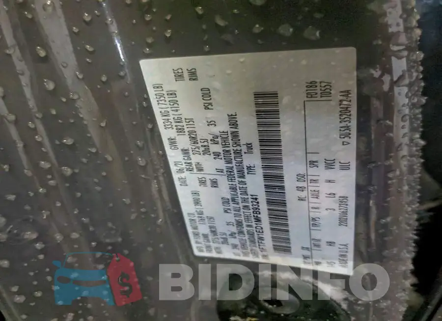 1FTFW1ED1MFB93241 Photo# 12