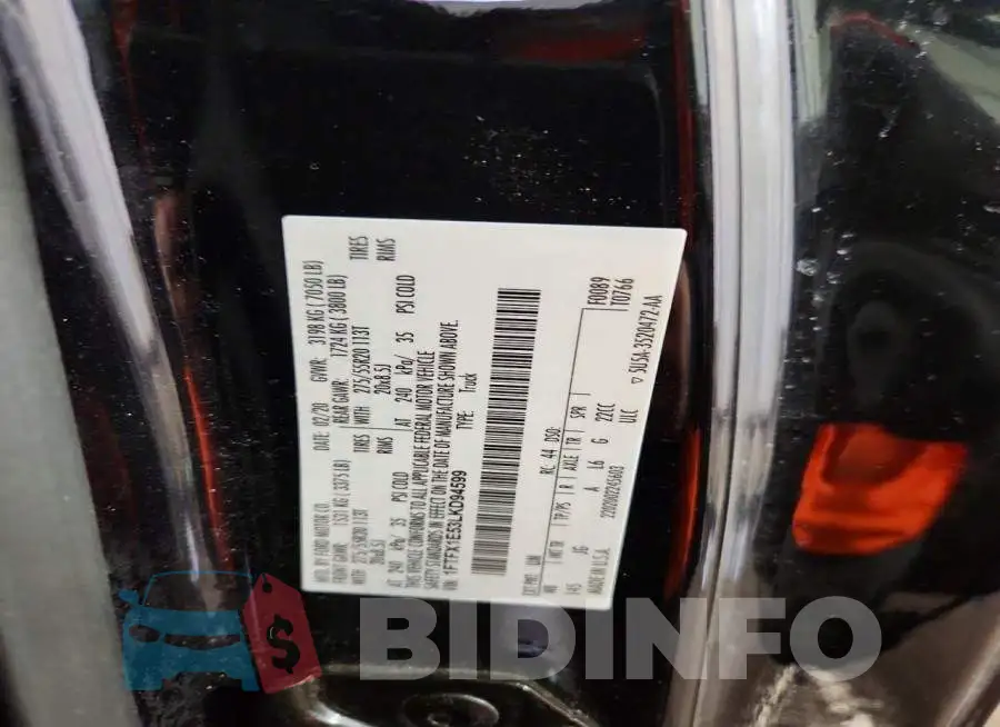 1FTFX1E53LKD94599 Photo# 12
