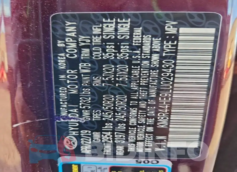 KM8R44HE9LU029430 Photo# 12