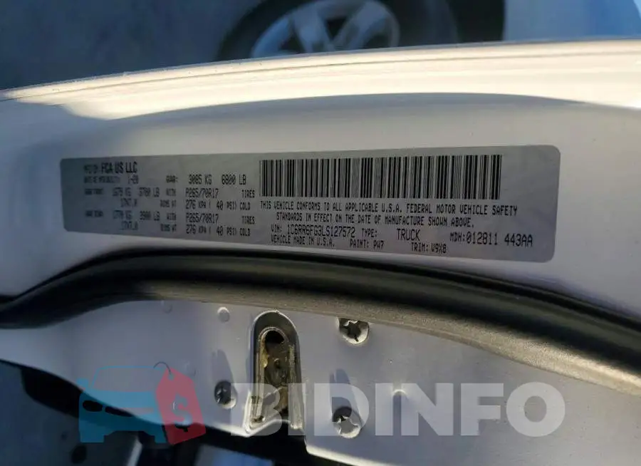 1C6RR6FG3LS127572 Photo# 12