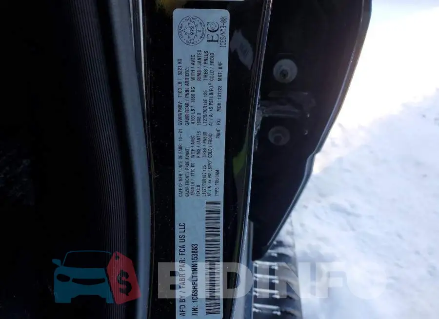 1C6SRFLT1NN153883 Photo# 12