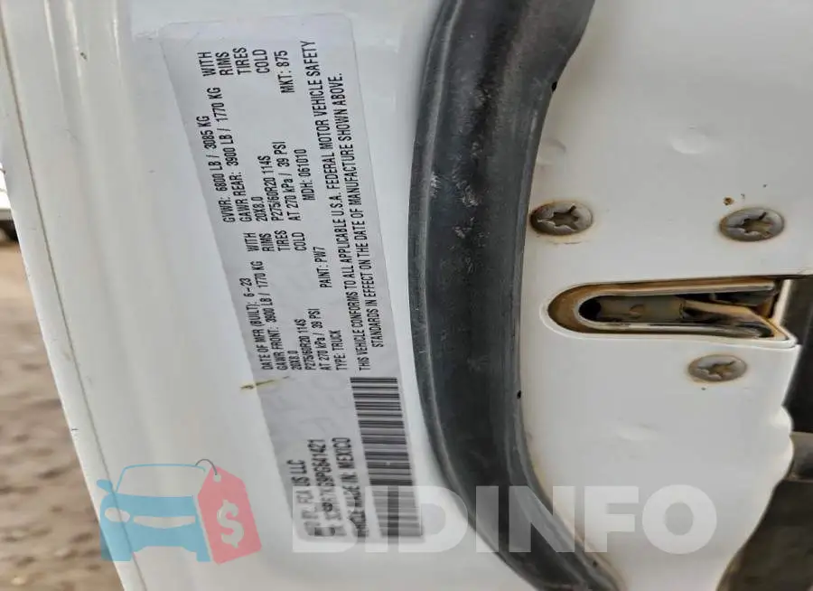 3C6RR7KG9PG641421 Photo# 12