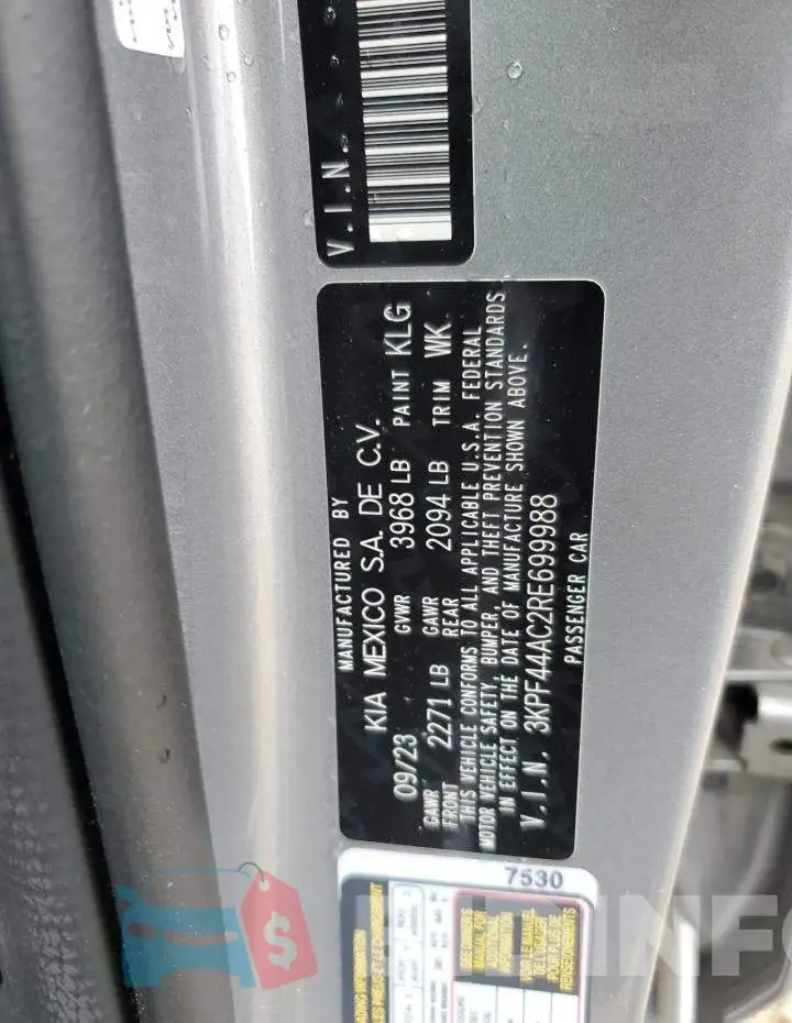 3KPF44AC2RE699988 Photo# 13