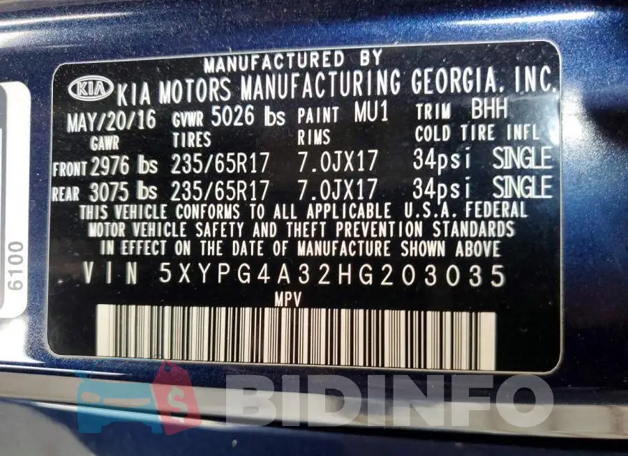 5XYPG4A32HG203035 Photo# 13