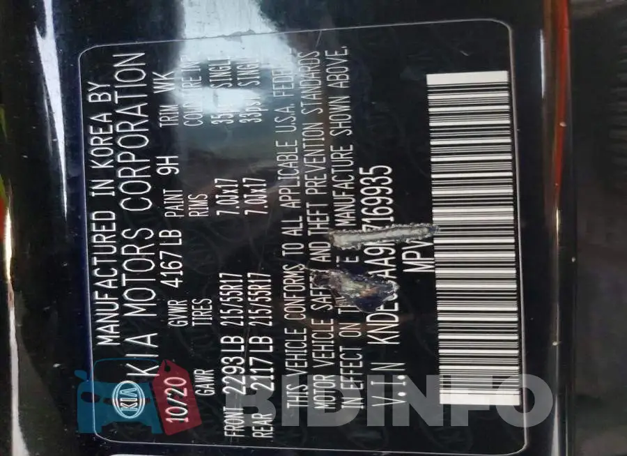 KNDEUCAA9M7169935 Photo# 14