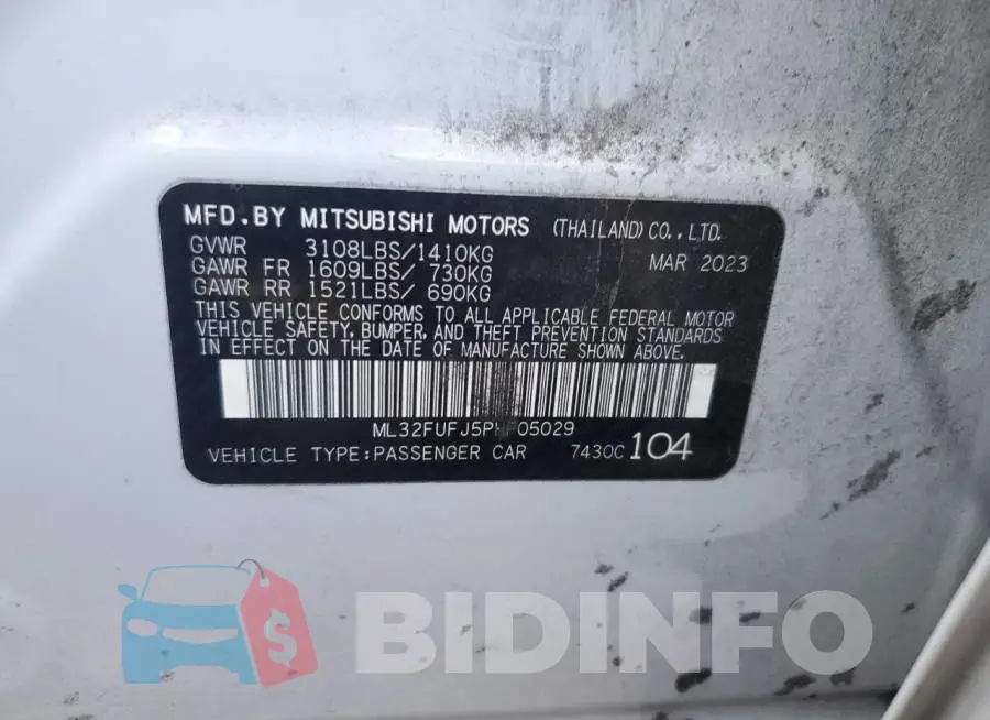 ML32FUFJ5PHF05029 Photo# 12