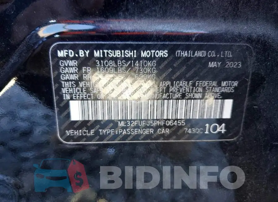 ML32FUFJ5PHF06455 Photo# 13