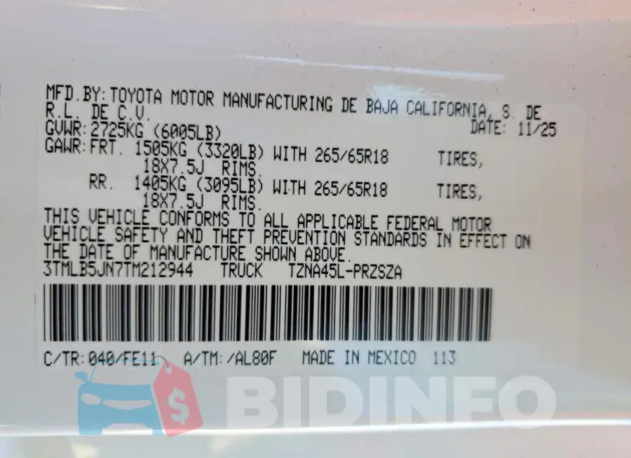 3TMLB5JN7TM212944 Photo# 13
