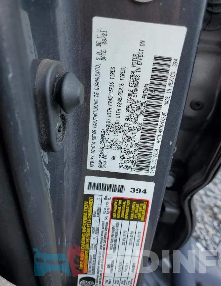 3TYAZ5CN0MT012011 Photo# 12