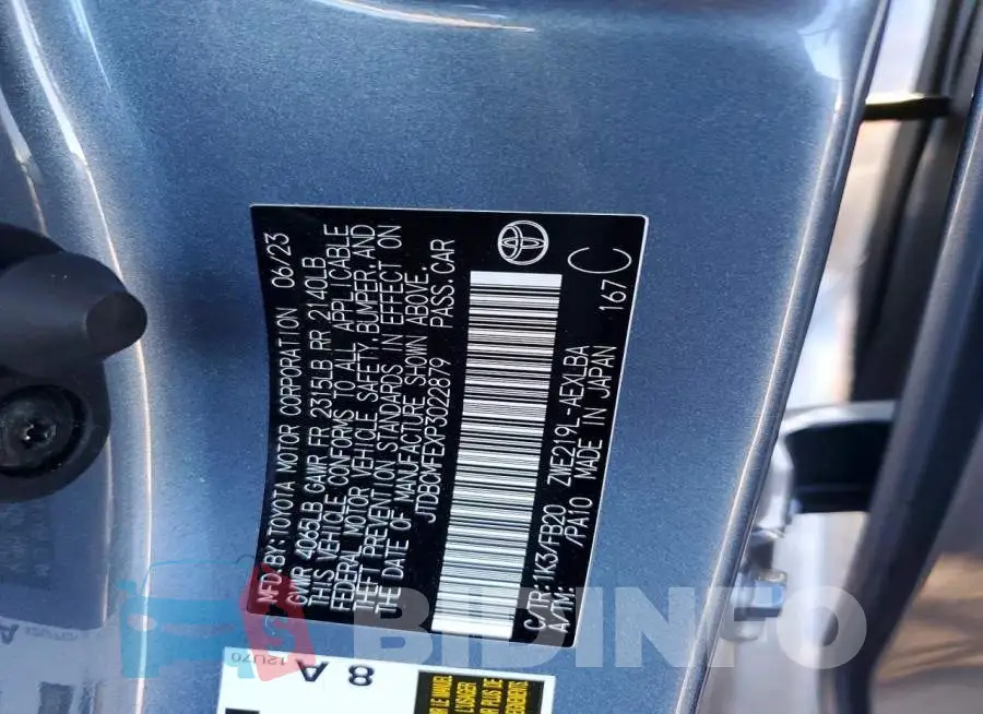 JTDBCMFEXP3022879 Photo# 12