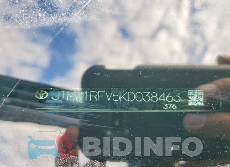 JTMW1RFV5KD038463 Photo# 13
