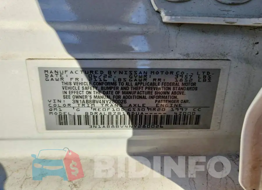 3N1AB8BV4NY280026 Photo# 12