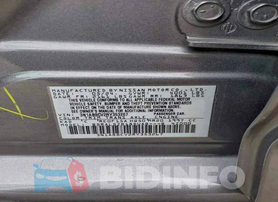 3N1AB8CV2RY353267 Photo# 12
